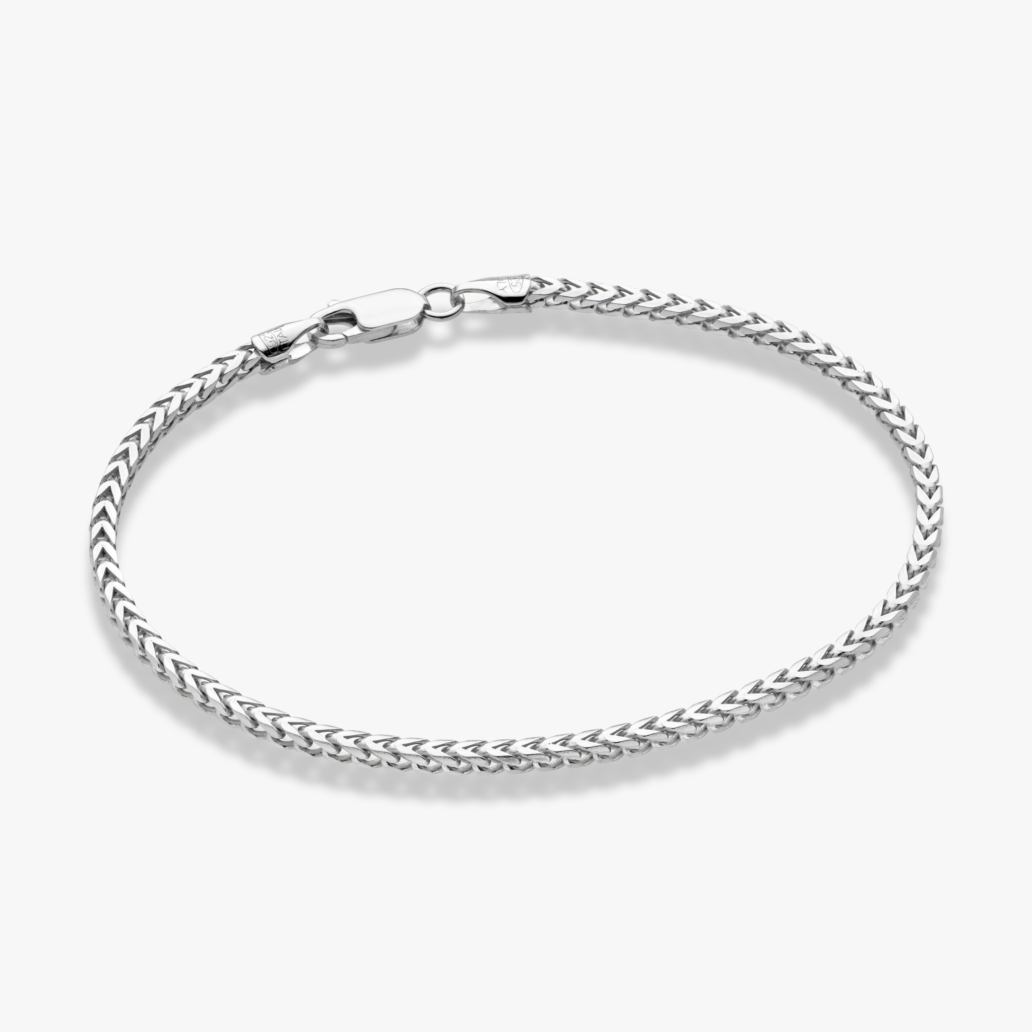 jewellerybox Bracelet réglable multi arc-en-ciel en argent jewellerybox Bracelet réglable multi arc-en-ciel en argent