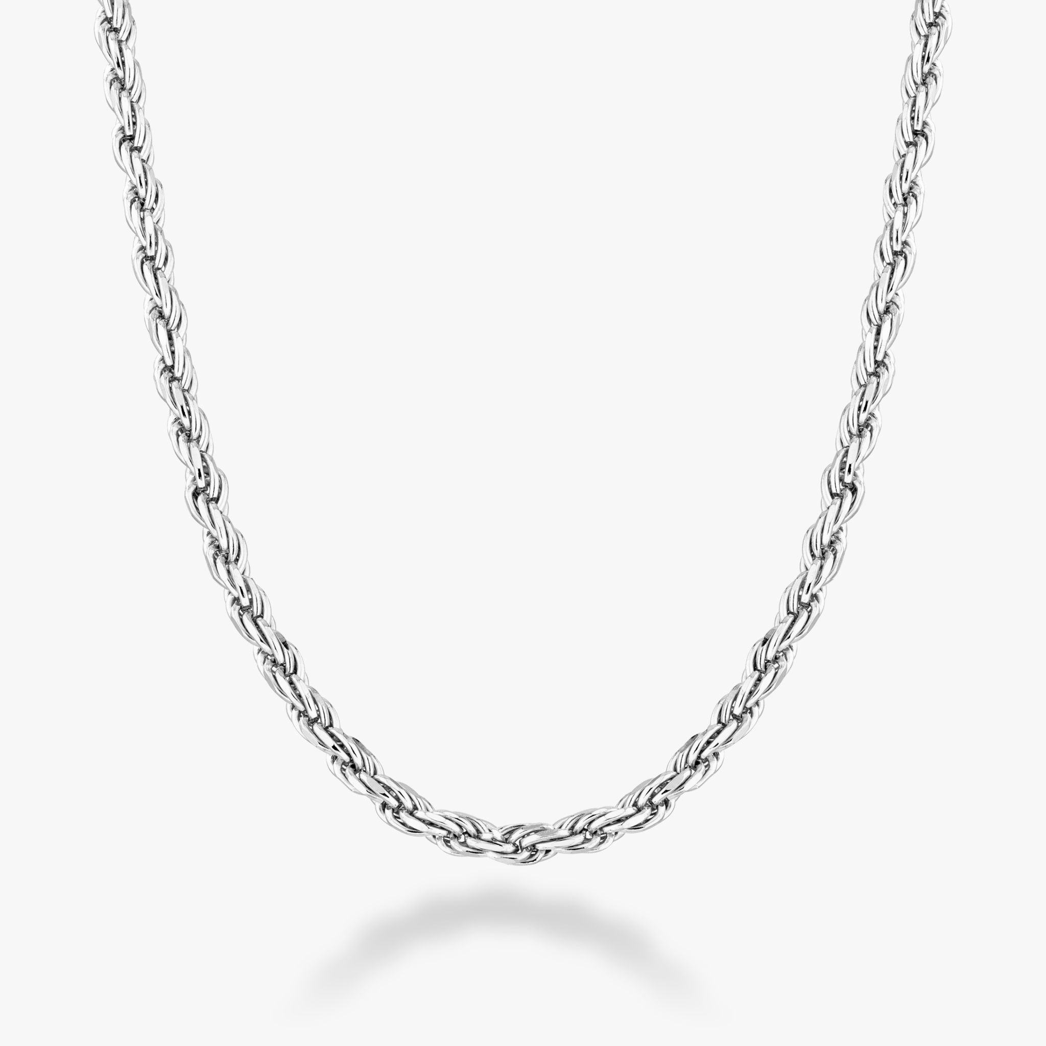 The Chain SG Liquid Metal Rope Necklace