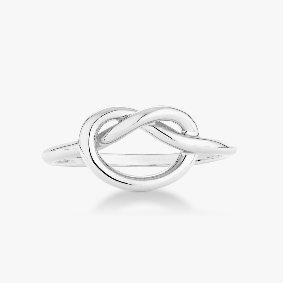 Knot Ring in Sterling Silver