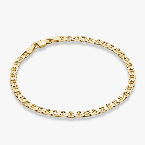 【HYERES LOR】Noailles silver link chain bracelet M Yellow Designer fashion, Seoul-fully created | W Concept